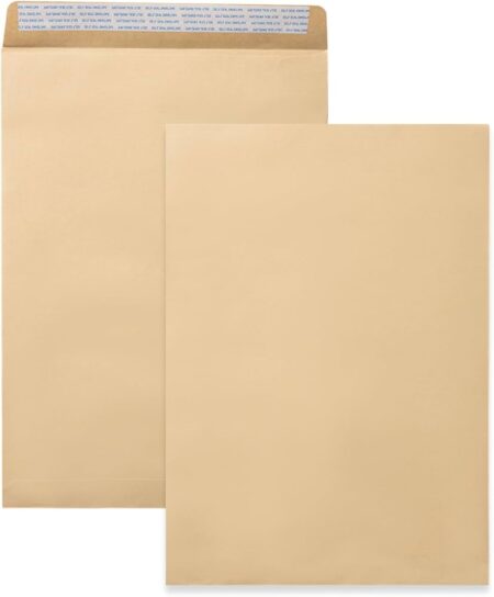 BROWN ENVELOPES 458X324 50 PCS 9K1318P