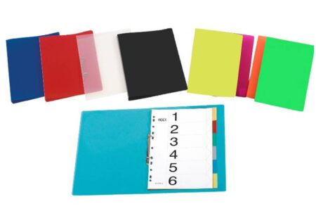 B/R PVC BINDER 2RINGS BLACK BR81001