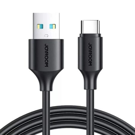 JOYROOM CHARGING CABLE USB TO USB TYPE C 3A 1M BLACK S-A9