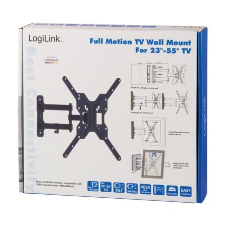 LOGILINK BP0016 FULL MOTION TV WALL MOUNT 23-55''