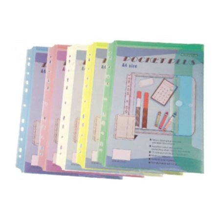 BINDERMAX PVC WALLET BAG A4/11 HOLE US-67