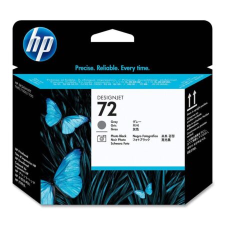 HP PRINTHEAD 72 GREY/BLK GPK