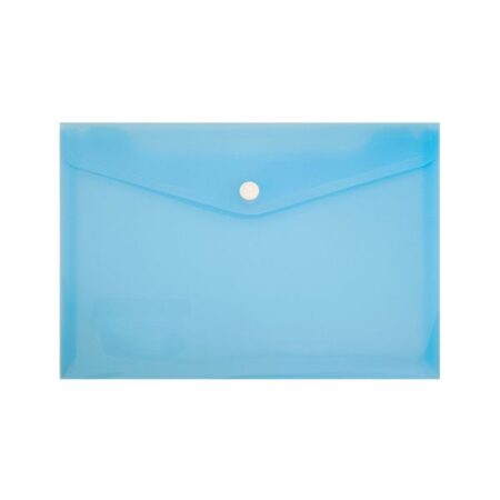CLEAR BAG PVC A4 BLUE SA4-BL