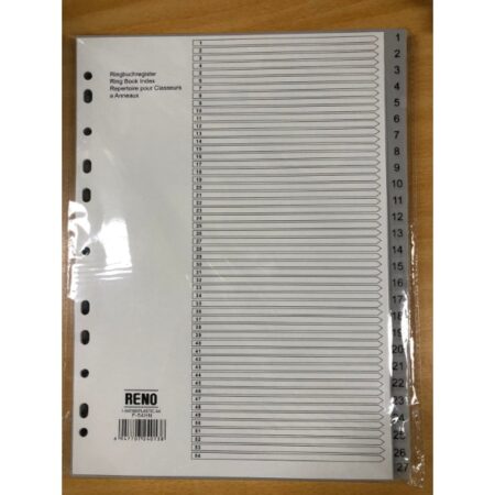RENO DIVIDER PVC INDEX 1-54 F-54HN