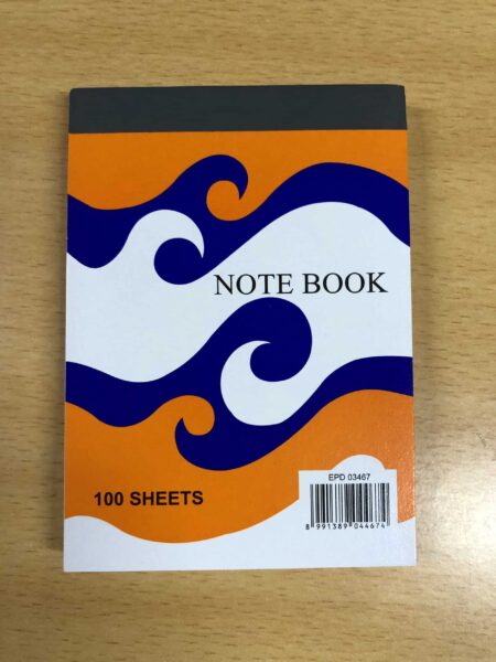 NOTEBOOK A7 100 SHEETS EPD03467