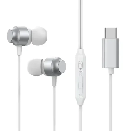 JOYROOM WIRED USB-C EARPHONES JR-EC06 SILVER
