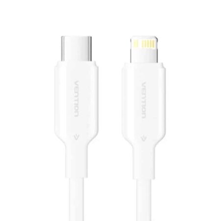 VENTION USB-C to Lightning Cable 1M White 27W (LAKWF)