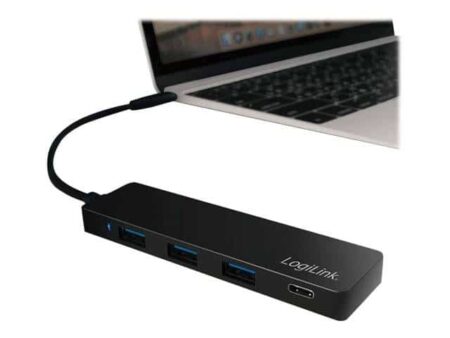 LOGILINK ULTRA-SLIM USB-C 3.1 HUB 4-PORTS UA0311