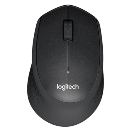LOGITECH MOUSE WIRELESS SILENT M330 BLACK (910-004909)