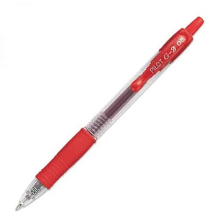PILOT PEN G2 05 RED BL-G2-5-R