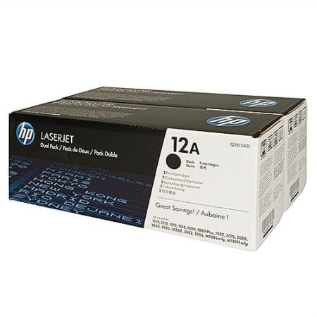 HP Toner 1010 Q2612AD Twin Pack