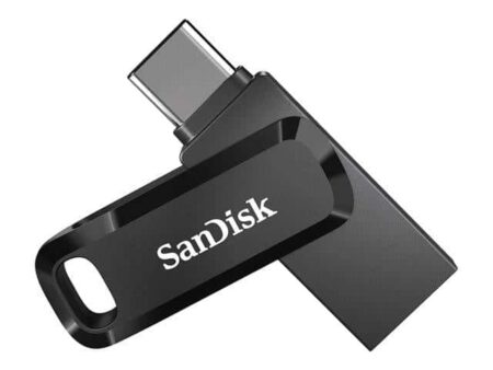 SanDisk 512GB Ultra Dual Drive Go USB-C & USB-A Black SDDDC3-512G-G46