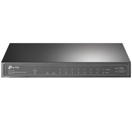 TP-LINK 10-Port Gigabit PoE+ Switch - TL-SG1210P