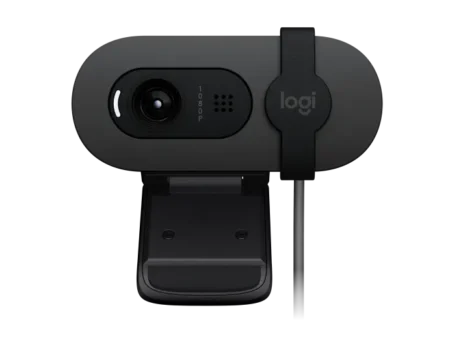 LOGITECH WEBCAM BRIO 105 WITH PRIVACY SHUTTER 1080P BLACK (960-001592)