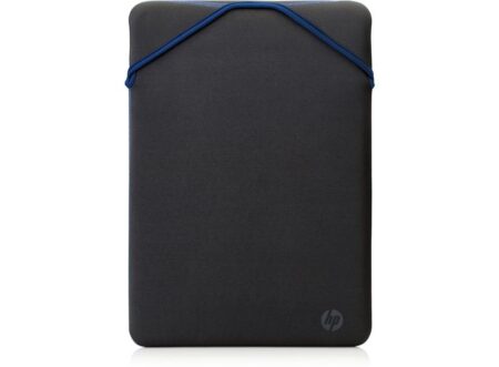 HP Protective Reversible 15.6 Black-Blue Laptop Sleeve 2F1X7AA