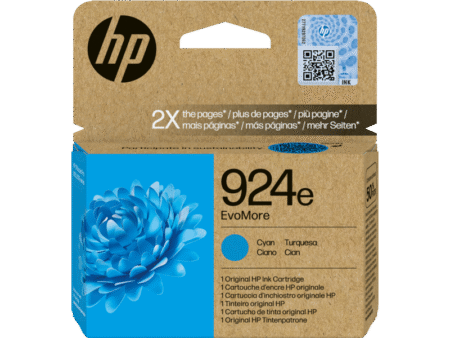HP INK CARTRIDGE EvoMore 924e CYAN XL 4K0U7NE