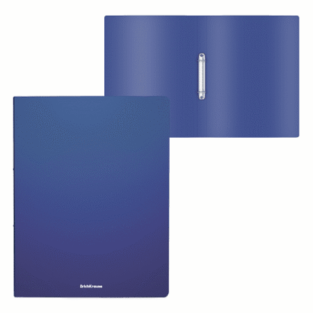 ERICHKRAUSE RING BINDER CLASSIC 2 RINGS A4 24mm BLUE 47014