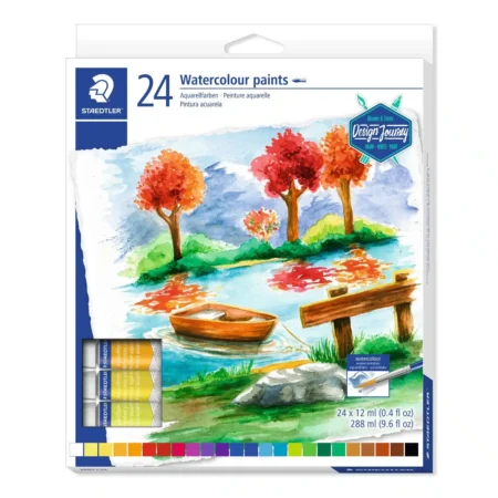 STAEDTLER WARERCOLOUR PAINT 24PCS STD8880 C24