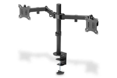 DIGITUS DUAL MONITOR CLAMP MOUNT 15-32" 8KG(MAX) DA-90400