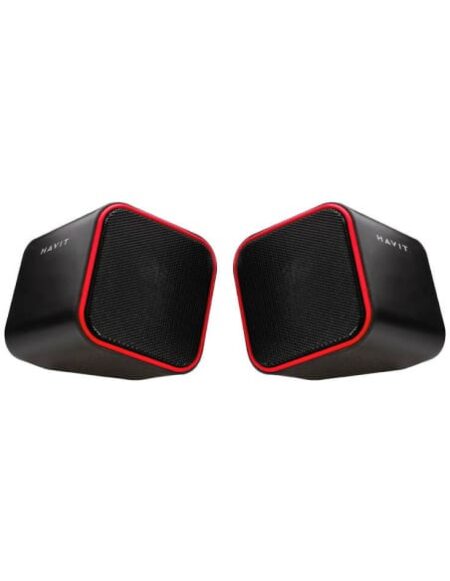 HAVIT USB 6W SPEAKERS BLACK/RED HV-SK473