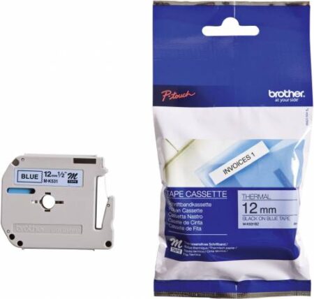 BROTHER TAPE 12MM B/B MK-531