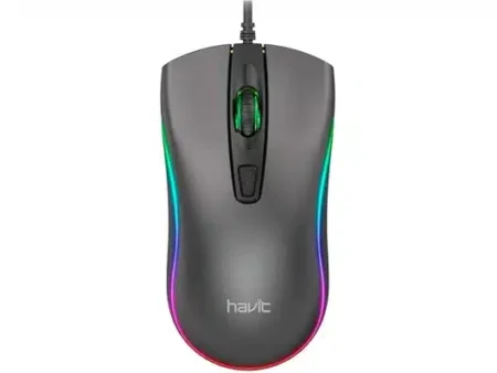 HAVIT WIRED GAMING MOUSE MS72 GREY
