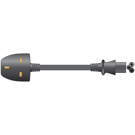 MERCURY POWER CABLE FOR LAPTOP BLACK 3A 2M 114.043UK