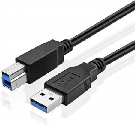 DIGITUS USB CABLE 5M A-B BLACK AK-300105-050-S