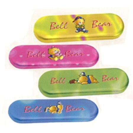 TIN PENCIL CASE ROUND-END
