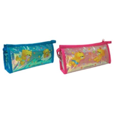 METALLIC PENCIL CASE (TRIANGULAR SHAPE)