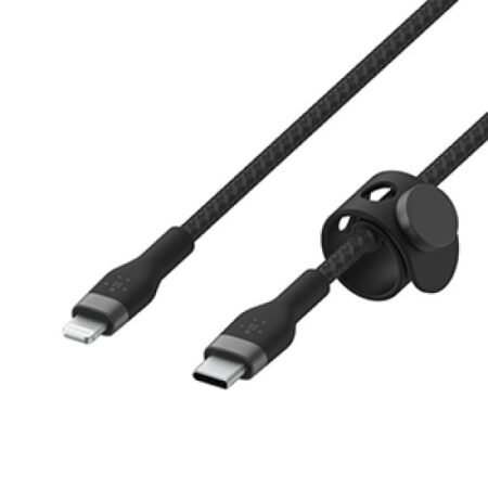 BOOST CHARGE™ USB-C to LTG_Braided silicone, 1M, Black