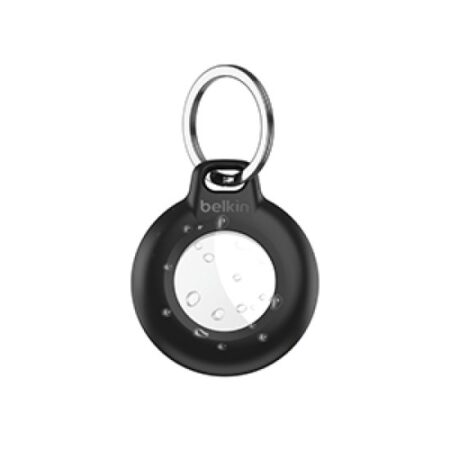 Secure Holder - Waterproof Keyring - 1 Pack, Black