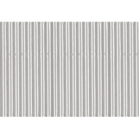 Alu Corrugated Card 50x70 silver