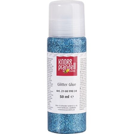 Glitter Glue 50ml sky blue