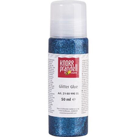 Glitter Glue 50ml blue