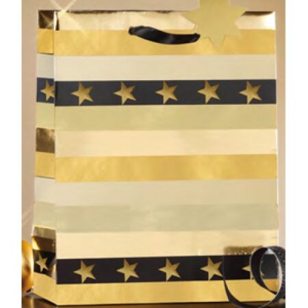 Luxury Gift Bags Festival Strips 33x26x13 cm