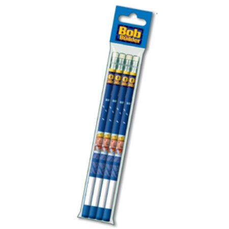 4 PENCIL SET W/HEADER DARK BLUE #13