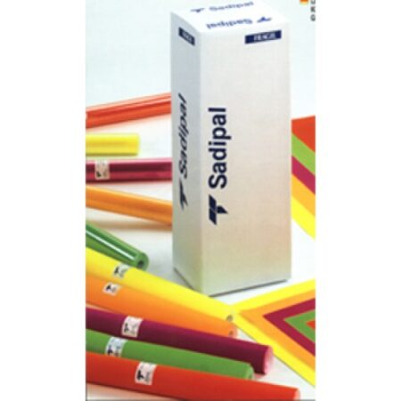 FLUORES. PERFORATED ROLLS 25 sheets 50X65CM RED