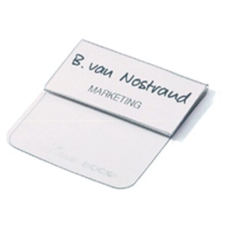 BREAST POCKET NAME BADGES PVC