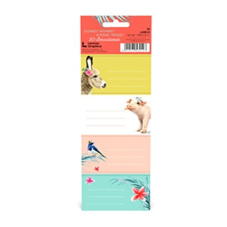 Enfant Terrible Donkeywonkey SCHOOL LABELS, SET OF 2024X1X8