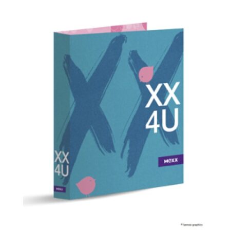 MX4U - ringbinder A4 - 2 rings 26,5x4,5x32 spine 4,5cm