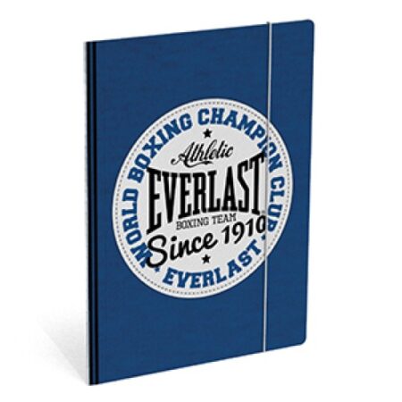 EVV - Elasticated File - Cardboard blue 26,1x0,7x35