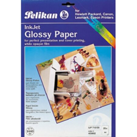 INKJET PAPER GLOSSY 0.10MM 25sh