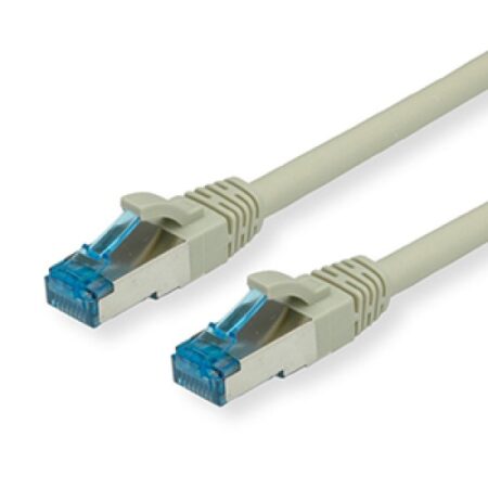VALUE S/FTP (PiMF) PatchCord Cat.6A, grey, 0.5m