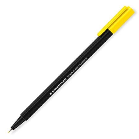 Fineliner triplus permanent Yellow