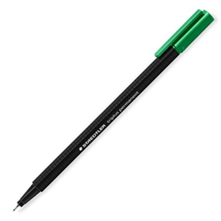 Fineliner triplus permanent Green