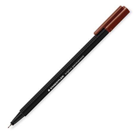 Fineliner triplus.permanent Brown