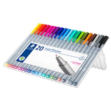 TRIPLUS FINELINER SET OF 20