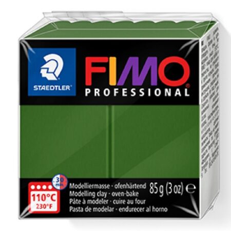 Mod.clay Fimo prof 85g leaf green