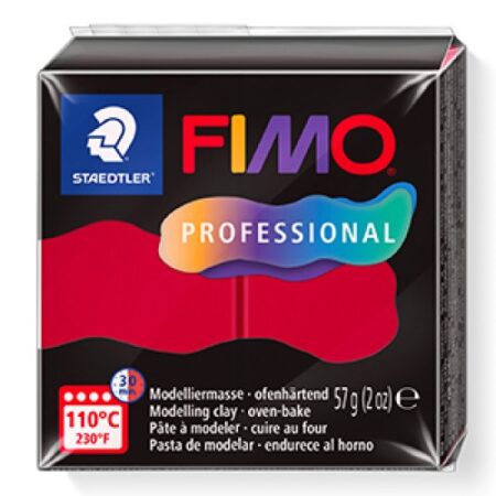 Mod. clay Fimo prof 57g carmine